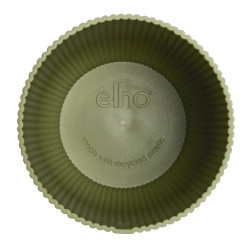vibes fold rond 18cm vert fougere -elho de Elho - Pot en plastique de qualité dans E029