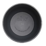 vibes fold rond 25cm anthracite -elho de Elho - Pot en plastique de qualité dans E029