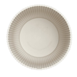 vibes fold rond 25cm blanc lin -elho de Elho - Pot en plastique de qualité dans E029