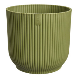 vibes fold rond 25cm vert fougere -elho de Elho - Pot en plastique de qualité dans E029
