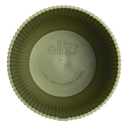 vibes fold rond 25cm vert fougere -elho de Elho - Pot en plastique de qualité dans E029