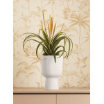 vibes fold coupe 14cm blanc lin -elho de Elho - Pot en plastique de qualité dans E029