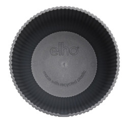 vibes fold coupe 30cm anthracite -elho de Elho - Pot en plastique de qualité dans E029