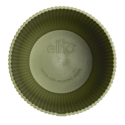 vibes fold coupe 30cm vert fougere -elho de Elho - Pot en plastique de qualité dans E029