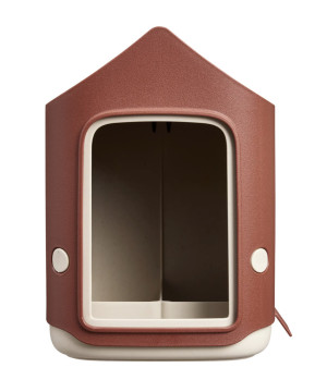 cosy mangeoire pour oiseaux 18cm rouge toscane - de Elho - Pot en plastique de qualité dans E029