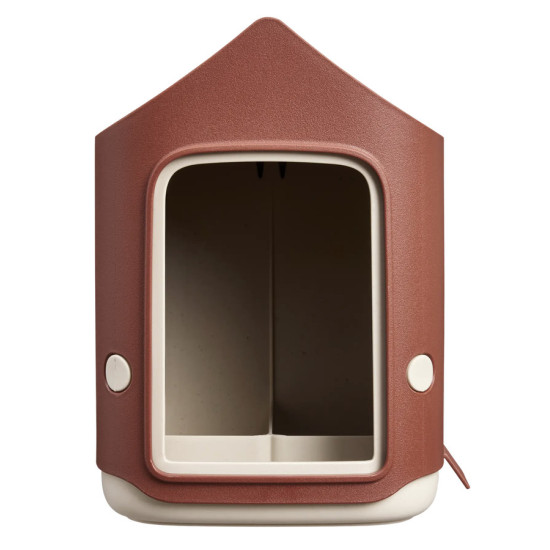 cosy mangeoire pour oiseaux 18cm rouge toscane - de Elho - Pot en plastique de qualité dans E029