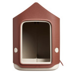 cosy mangeoire pour oiseaux 18cm rouge toscane - de Elho - Pot en plastique de qualité dans E029