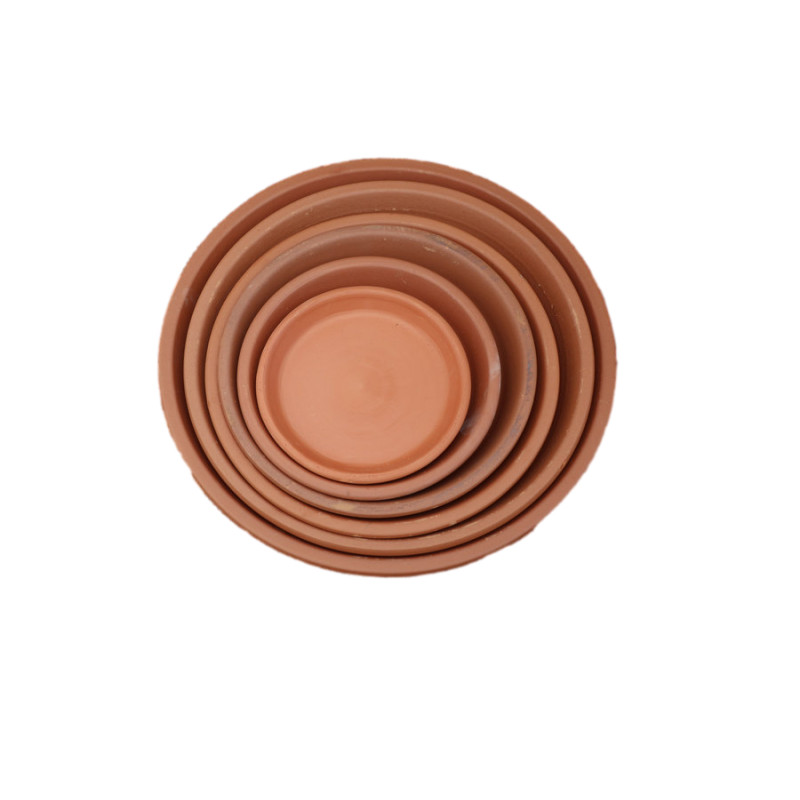 Soucoupe d18 brut rouge de Poterie d'Albi - Poterie de qualité à Bordeaux dans Les Poteries d'Albi
