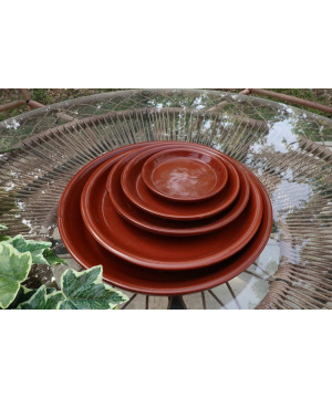 Soucoupe choco lait d18 de Poterie d'Albi - Poterie de qualité à Bordeaux dans Les Poteries d'Albi