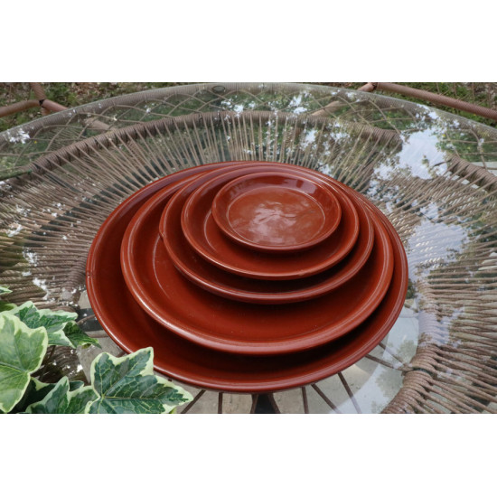 Soucoupe choco lait d18 de Poterie d'Albi - Poterie de qualité à Bordeaux dans Les Poteries d'Albi