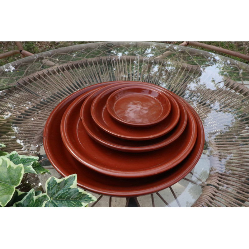 Soucoupe choco lait d18 de Poterie d'Albi - Poterie de qualité à Bordeaux dans Les Poteries d'Albi