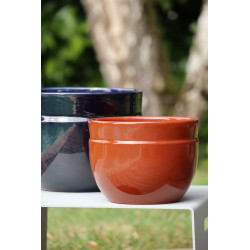 Austral choco lait d16 h14 de Poterie d'Albi - Poterie de qualité à Bordeaux dans P150