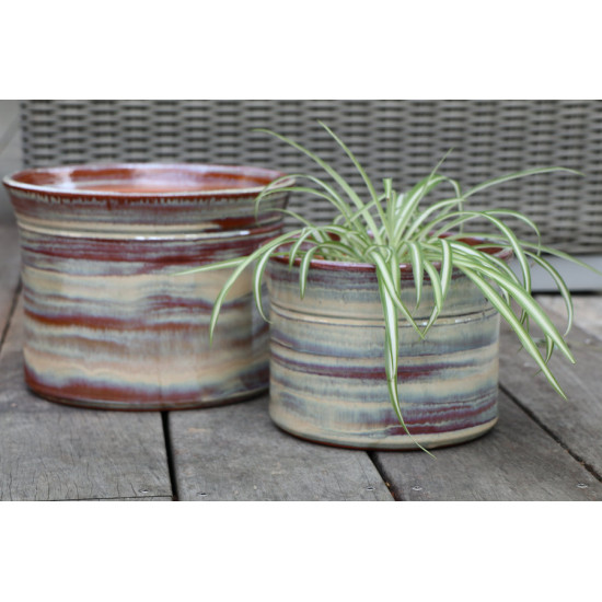 Pot morei creme noisette d24 h18 de Poterie d'Albi - Poterie de qualité à Bordeaux dans P150