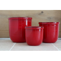 Flacon coquelicot d24 h24 de Poterie d'Albi - Poterie de qualité à Bordeaux dans P150