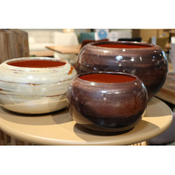 Labsolu creme noisette d23 h20 de Poterie d'Albi - Poterie de qualité à Bordeaux dans P150
