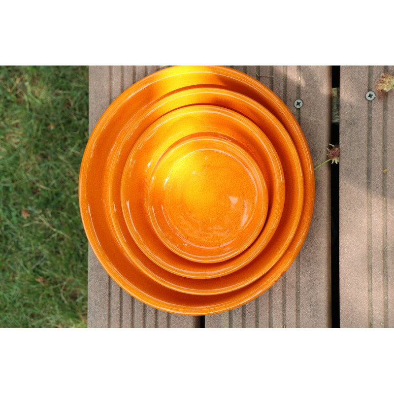 Soucoupe savane d33 de Poterie d'Albi - Poterie de qualité à Bordeaux dans Les Poteries d'Albi