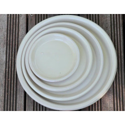 Soucoupe creme noisette d41 de Poterie d'Albi - Poterie de qualité à Bordeaux dans Les Poteries d'Albi