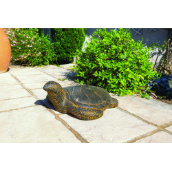 TORTUE DE MER RUSTY L.50CM de Chamorin - Déco pour le jardin dans C1411