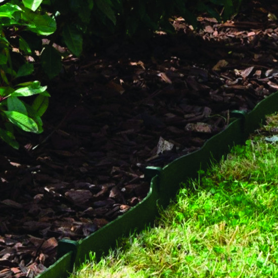 BORDURE ECOFIRST VERT ROULEAU 10ML H.14CM de Chamorin - Déco pour le jardin dans C1411