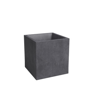 Pot et Cache-pot Sydney Réserve d'eau 40 Anthracite - Élégance et Modernité pour vos Plantes de Artevasi - Vases et jardinièr...