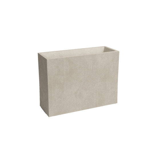 Jardinière Sydney Haute Réserve d'eau 80 Ma Crème - Pot Artevasi Design Moderne de Artevasi - Vases et jardinières Déco dans ...