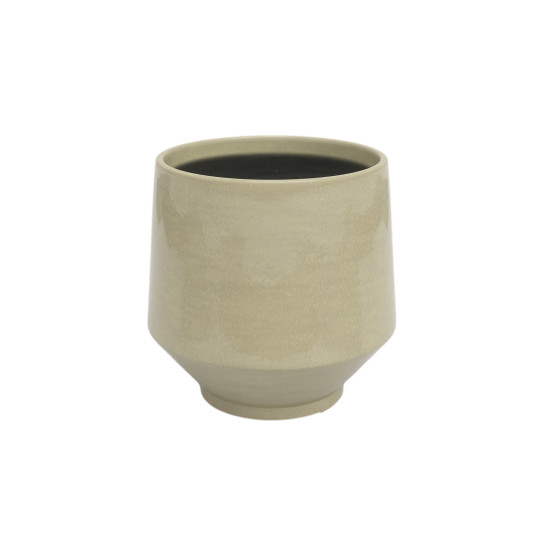 Cache-pot Maia 14 cm Jaune Nude - Élégance pour vos plantes d'intérieur de Artevasi - Vases et jardinières Déco dans A108
