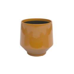 Cache-Pot Maia 18 cm Jaune Automne - Élégance et Style pour Plantes d'Intérieur de Artevasi - Vases et jardinières Déco dans ...