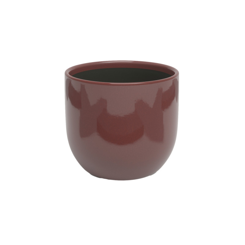 Cache-Pot Artevasi Arcadia 20 cm Rouge Foncé - Élégance pour vos Plantes d'Intérieur de Artevasi - Vases et jardinières Déco ...