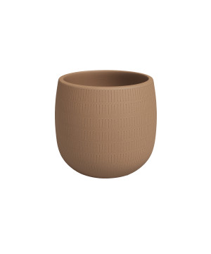 Cache Pot Aura 25 cm Marron Mocha - Élégance et Style pour vos Plantes d'Intérieur de Artevasi - Vases et jardinières Déco da...