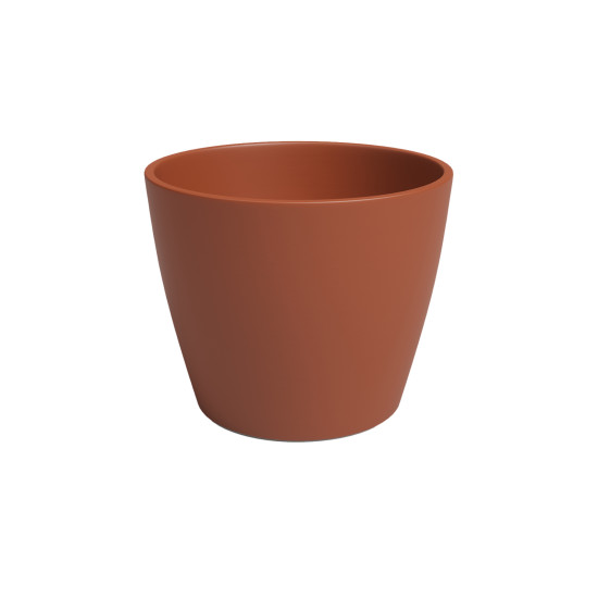 Cache-pot Nubia 15 cm coloris Terre Cuite – Élégance et style pour vos plantes d'intérieur de Artevasi - Vases et jardinières...