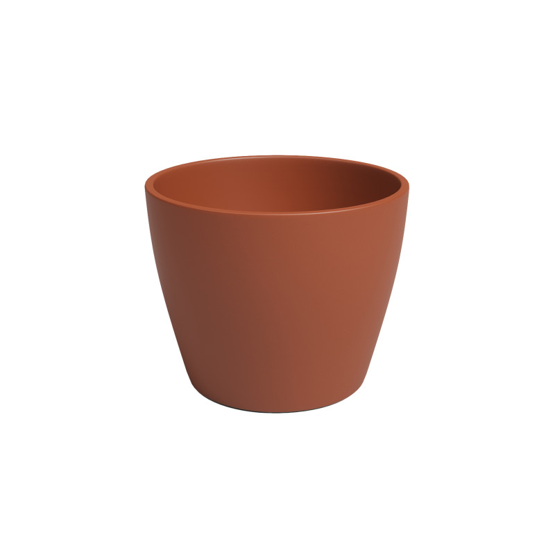 Cache-pot Nubia Cactus 9 cm coloris Terre Cuite - Élégance et style pour vos plantes de Artevasi - Vases et jardinières Déco ...