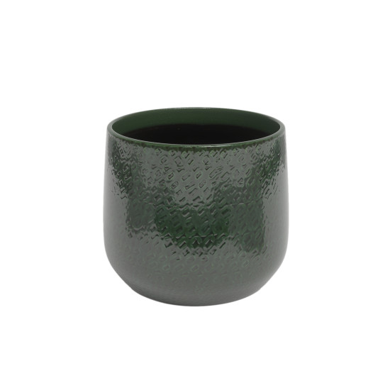 Cache-pot Artevasi Olympus 19 cm Vert Émeraude - Élégance pour vos plantes d'intérieur de Artevasi - Vases et jardinières Déc...