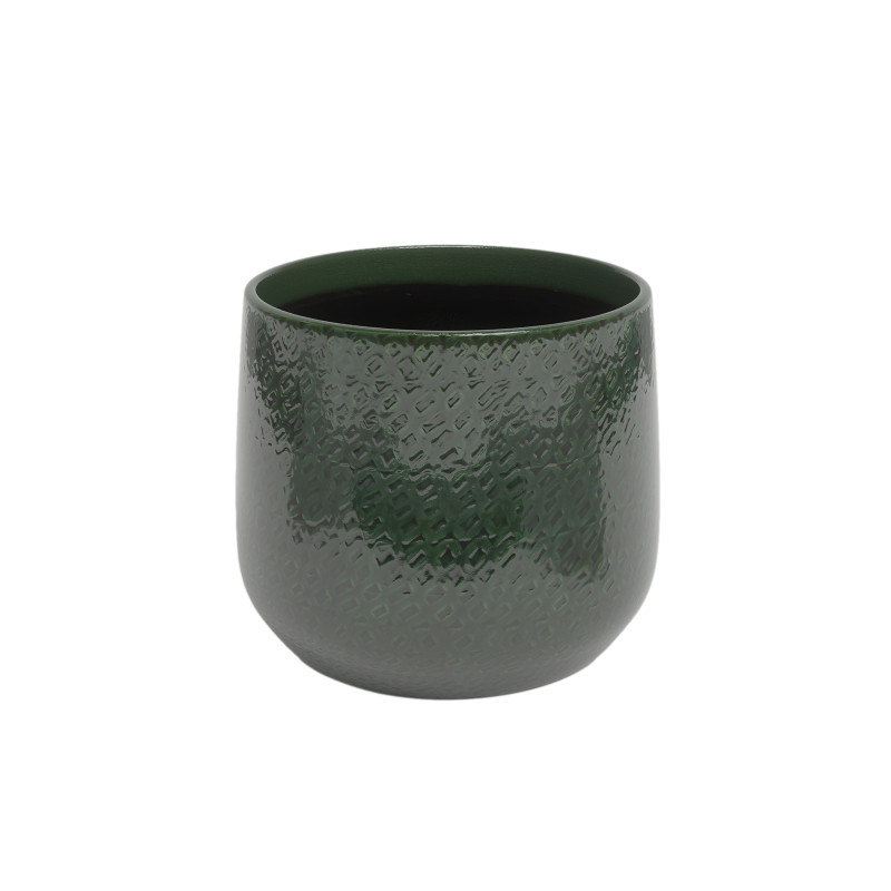 Cache-pot Artevasi Olympus 19 cm Vert Émeraude - Élégance pour vos plantes d'intérieur de Artevasi - Vases et jardinières Déc...