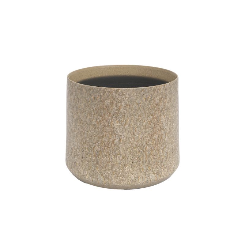 Cache-pot Saturn 24 cm en Béton Beige - Élégance et Modernité pour vos Plantes d'Intérieur de Artevasi - Vases et jardinières...