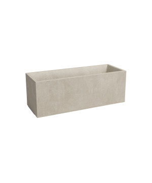 Jardinière Sydney Réserve d'eau 100 Ma Crème - Design Élégant pour Plantes d'extérieur de Artevasi - Vases et jardinières Déc...