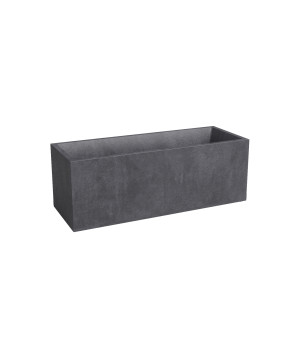 Jardinière Sydney Réserve d'eau 80 en Anthracite - Pot Design ArteVasi de Artevasi - Vases et jardinières Déco dans A108