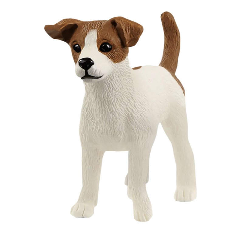 Figurine Schleich Jack Russell Terrier - Jouet Animalier en PVC Réaliste pour Enfants de Schleich - Figurine d'animaux dans S043