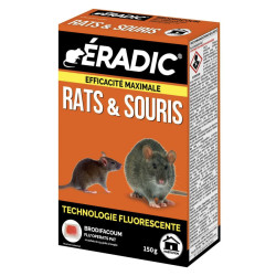 Pâtes Fluorescentes Raticide & Souricide 150g - Éradication Efficace pour Jardin et Maison de Jardinerie Bordeaux Libourne Gi...