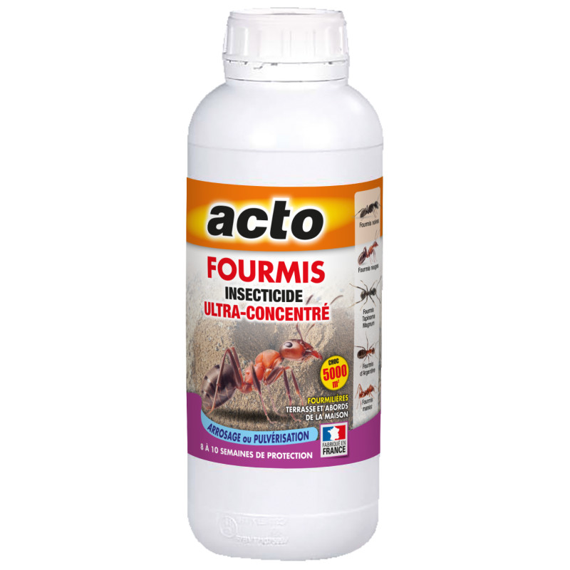 Liquide Ultra-Concentré Anti-Fourmis Pour Jardin Et Maison 1L de Acto dans C050