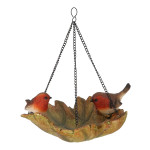 Bain Oiseaux Feuille Suspendue - Accessoire Écologique pour Oiseaux en Jardin de Esschert design - deco maison et jardin dans...