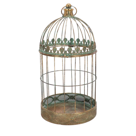 Cage en Métal Vieilli pour Décoration de Jardin et Maison - Accessoire de Jardinier de Esschert design - deco maison et jardi...