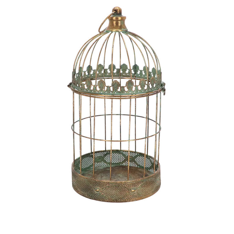 Cage en métal vieilli pour décoration de jardin et accessoires de jardinier de Esschert design - deco maison et jardin dans E058