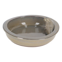 Bain d'Oiseau Rond Phoque - Décoration de Jardin Élégante et Accessoire Pratique pour Jardiniers de Esschert design - deco ma...