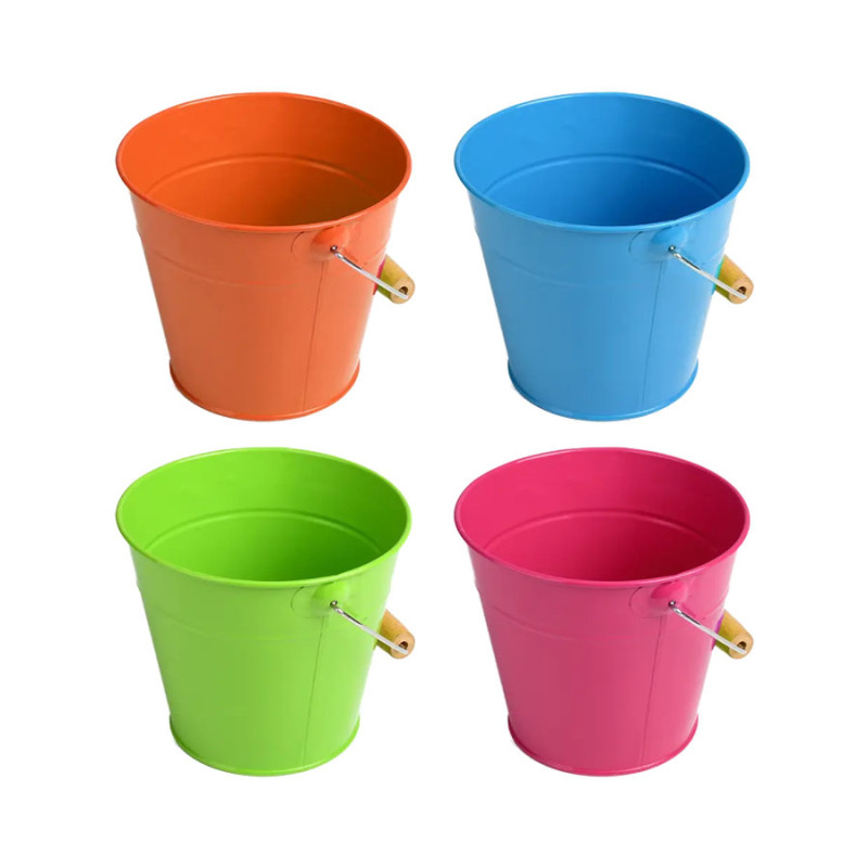 Seau Enfant Coloré pour Jardinage et Décoration de Maison - Accessoire Pratique et Amusant de Esschert design - deco maison e...