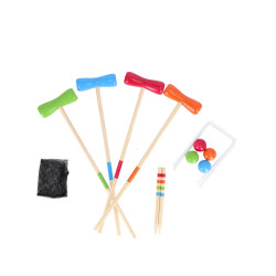 Jeu de Croquet Classique pour Loisirs Extérieurs de Esschert design - deco maison et jardin dans E058