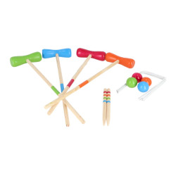 Jeu de Croquet Classique pour Loisirs Extérieurs de Esschert design - deco maison et jardin dans E058