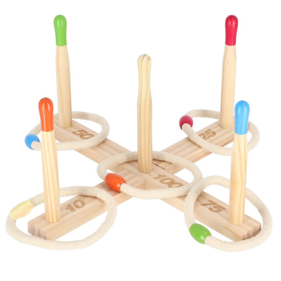 Jeu de Lancer d'Anneaux pour Loisirs Extérieurs de Esschert design - deco maison et jardin dans E058