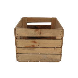 Cageot en Bois pour Pommes - Décoration Jardin et Accessoires de Jardinage de Esschert design - deco maison et jardin dans E058
