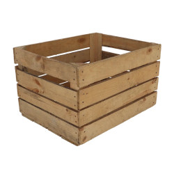 Cageot en Bois pour Pommes - Décoration Jardin et Accessoires de Jardinage de Esschert design - deco maison et jardin dans E058