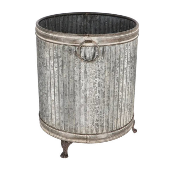 Pot Rond sur Pieds L pour Déco Jardin et Maison - Accessoire Pratique pour Jardiniers de Esschert design - deco maison et jar...